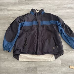 IZOD PerformX PFX Jacket Size Large Coat reversible Full Zip